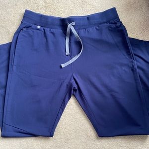 Navy blue scrub pants size medium regular length